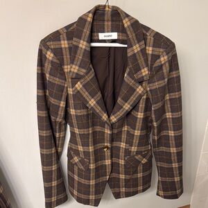 Guizio Cooper Tartan Women's Blazer